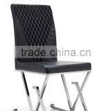 Z613 PU Leather Black Dining Room Chairs thumbnail-1