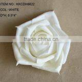 2014 Supernova Sale Artificial PE Flower 6.5" Artificial PE Wedding Rose Head