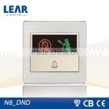 N8 Series Wall Switch Don't Disturb & Make up Room & Doorbell Switch (hotel)