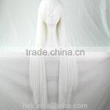 Cheap Fashionable Cosplay Wig Long Straight Human Wigs 80cm thumbnail-4