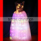 RF Remote Princess Belle Costume With LED Fairy Lights thumbnail-2