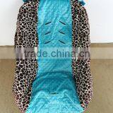 Baby Car Seat Cover Protector Giraffe With Teal Toddler Car Seat Cover thumbnail-2