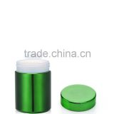 8oz/250ml Green Chromed/ Metallized Plastic HDPE Bottle