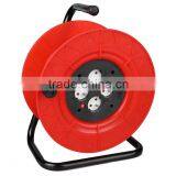 Cable Reel French Cable Reel 4-outlets Cable Reel With VDE Cable H05VV-F 3X1.0 Mm1.5mm 50meter