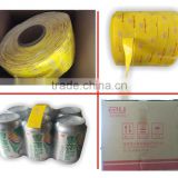 Handle Tape pre-laminated with PE Foam .PET, PP or Paper label,MOPP tape with high resistance
