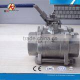 Stainless Steel 1 PC 1/2" BALL VALVE thumbnail-2