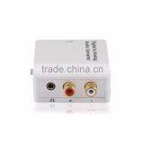 Digital Coax & Optical Toslink to Analog L/R 3.5mm PhoneJack Audio Converter