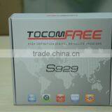 Newest Receiver Tocomfree S929 Wtih Iptv ,3G SKS Buy in China From Colombia