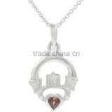 Unique Design fashion 925 sterling silver Claddagh Symbol Jewelry