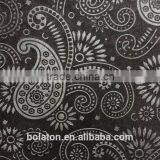 Polyester Dark Velvet With 3D Emboss for Middle East