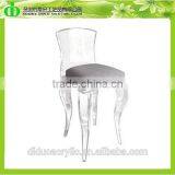 DDH-0113 Trade Assurance Clear Bar Chair Modern thumbnail-1