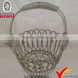 Functional Durable Vintage Country Style Metal Garden Baskets for Sale in Gifts & Crafts thumbnail-1