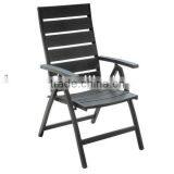 Outdoor foldable polywood chair