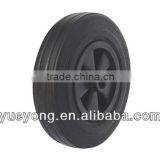 8x2 China Manufacture Solid Rubber Wheel With Plastic Hub