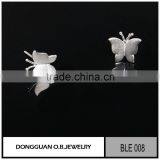 New Designs Matte Butterfly Jewelry Earrings for Woman thumbnail-2