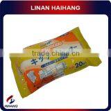 Chinese Factory Manufacture 40gsm-80gsm Spunlace Nonwoven Japan Wet Wipes thumbnail-1