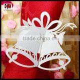 Wholesale Laser Cut Small Bell Bulk Napkin Ring thumbnail-1