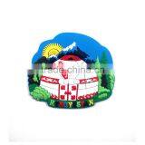 Named Shape Cheap Custom Metal Fridge Magnet