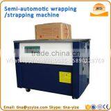 Low Table Semi Automatic Strapping Machine / Portable Hand Strapping Machine thumbnail-3