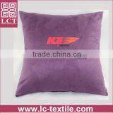 Supply Mutiple Colors Available 12''x12'' Soft and Cuddly Small Cushion With Custom Imprint(LCTP0089) thumbnail-1