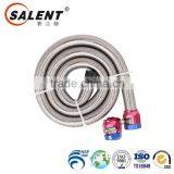Stainless Nylon Braided Fuel Line Flexible Oil Gas Hose AN12 thumbnail-5