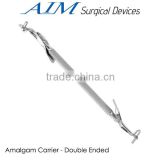 Dental Amalgam Carrier Double Ended Regular Large