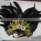 Halloween Christmas Festival Party Show g Feather Headdress thumbnail-1