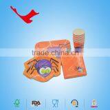 Paper Manufacturers Halloweens Square Printed 9" Paper Plate Fruit Dish Snack Container for Camping & Party thumbnail-5