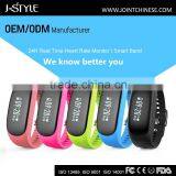 J-style 2017 Trending Remote Control Vibrating Led Bluetooth Bracelet Fitband