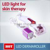 Vibrating Microneedle Eye Derma Roller With Led Therapy