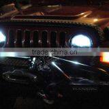 5" 36W LED Round HeadLight Replacement Sealed Beam With H4 Plug for Jeep, Trucks, Atv, off Road thumbnail-5