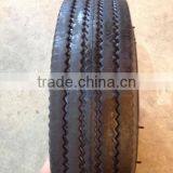 Wheelbarrow Rib Pattern Tyre and Inner Tube 4.10/3.50-4 thumbnail-1