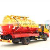 Good Discount 11cbm Vacuum Sewage Cleaning Truck/sewer Cleaning Tanker Truck thumbnail-4