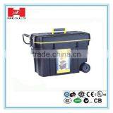 China Supplier High Quality Plastic Portable Tool Box With Caster thumbnail-2