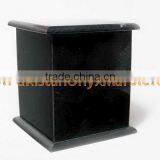 NATURAL STONE JET BLACK MARBLE URNS thumbnail-2