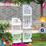 Eco-friendly Wood Plastic Carved Bookshelf thumbnail-3