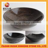 Polished Stone Basin, Stone Hand Washing Sink With Irregular Shape thumbnail-2