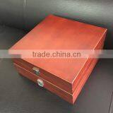 Natural Wood Carvings Leather Belt Packaging Box, Solid Wood Packaging Storage of Box thumbnail-4