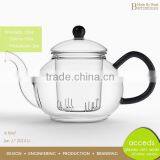 Dishwasher Safe Cheap Glass Coffee Pot With Tea Strainer thumbnail-2