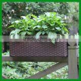 FO-9401 Synthetic Rattan Planter for Garden Decor thumbnail-1