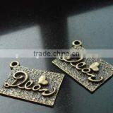 Custom Engraved Metal Jewelry Tag, Personalized Logo Jewelry Label thumbnail-1