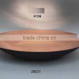 Mirror Polished Big Copper Bowl thumbnail-1