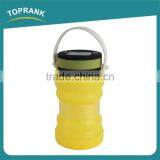 New Design Outdoor Camping Foldable Rechargeable Silicon Portable Solar Lamp thumbnail-2