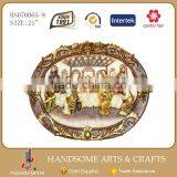 20 Inch Resin Last Supper Wall Decor Sculpture thumbnail-5