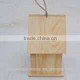 Hot Sell Natural Wood Bird Houses thumbnail-3