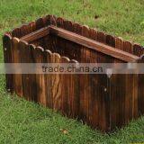 Practical Rectangular Cedar Wooden Flower Pots thumbnail-3