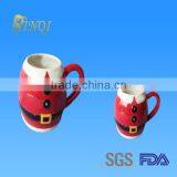 Wholesale Cheap Plain Bulk Ceramic Embossed Mug thumbnail-1