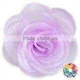 Wholesale China Cheap Price Lavender Chiffon Rose Flowers Artificial Flowers