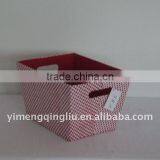 Paper Line Fabric Woven Paper Basket for Storage Warehouse thumbnail-1