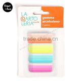 New Style Pencil Eraser 4 pk Gradient Eraser thumbnail-1